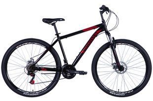 Купити Велосипед 29" Discovery RIDER 2024 (чорно-червоний) L (170-185 см) з доставкою по Україні