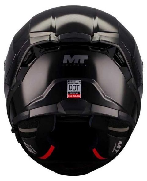 Мотошлем MT Thunder 4 SV Pure черный, S