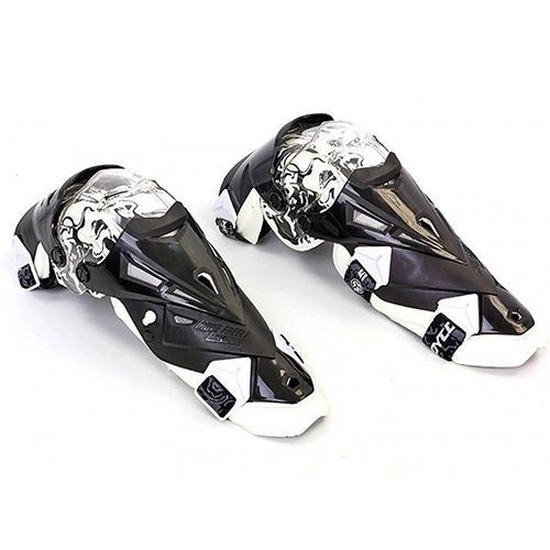 Наколенники Scoyco K12 белый/чёрный, One Size