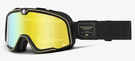 Окуляри 100% BARSTOW Goggle Caliber - Flash Yellow Lens, Mirror Lens, Mirror Lens