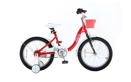 Купити Велосипед дитячий RoyalBaby Chipmunk MM Girls 16", OFFICIAL UA, червоний з доставкою по Україні