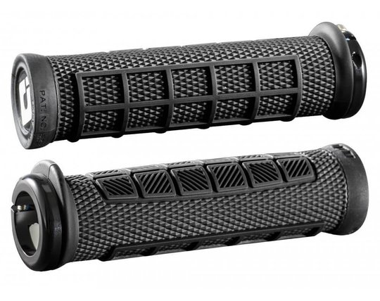 Купити Грипси ODI Elite Pro Black/Black w/Black clamp (чорні із чорними замками) з доставкою по Україні