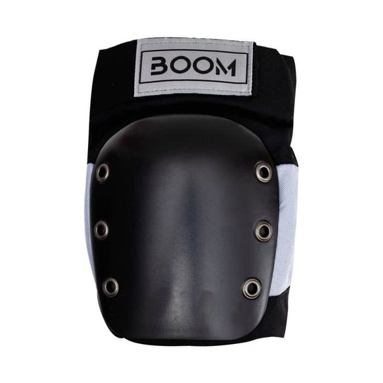 Купить Защита для колен Boom Solid Black/Silver M с доставкой по Украине