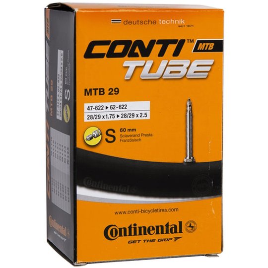 Купить Камера Continental MTB 29", 47-622->62-622, S60, 240 г с доставкой по Украине