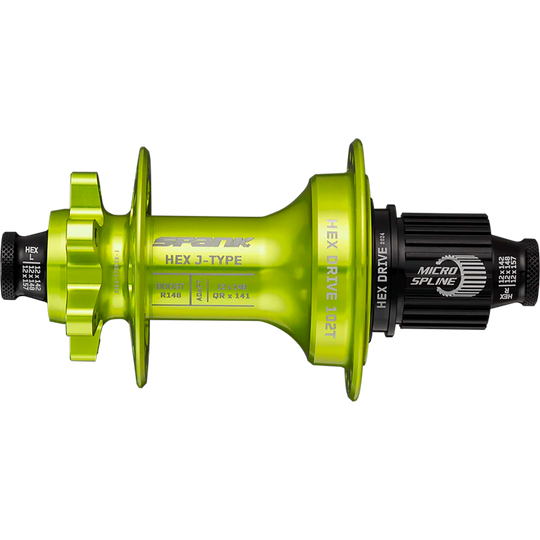 Купить Втулка задняя SPANK HEX J-Type Boost R148 XD 32H, Green с доставкой по Украине