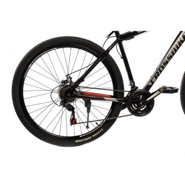 Купить Велосипед CrossBike Storm 29" Черный-Красный L (170-185 см) с доставкой по Украине