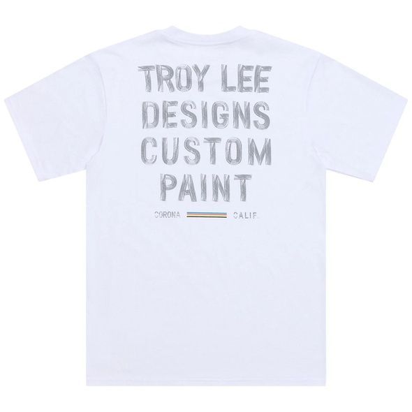 Футболка TLD SHORT SLEEVE TEE; PAINT SHOP [WHITE] LG