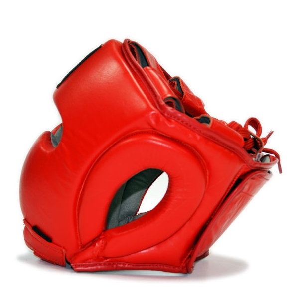Шлем для бокса THOR 716 L /PU / красный