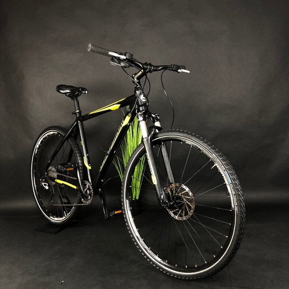 Купить Велосипед б/у 28" Bergamont Helix Cross черно-желтый с доставкой по Украине