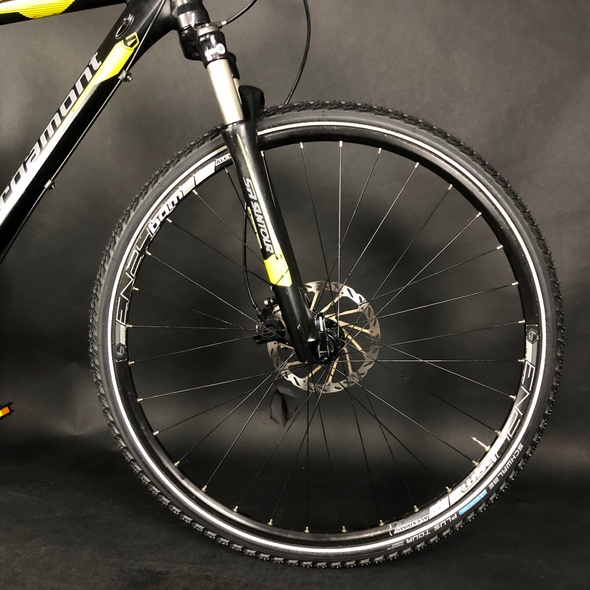 Купити Велосипед вживання 28" Bergamont Helix Cross чорно-жовтий з доставкою по Україні