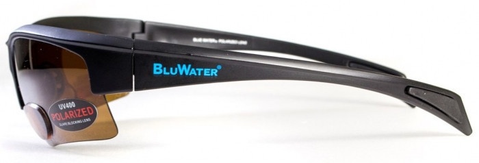 Біфокальні поляризаційні окуляри BluWater Bifocal-2 (+3.0) Polarized (brown) коричневі