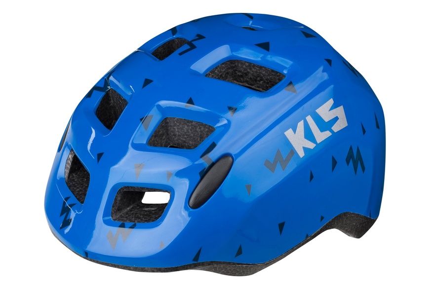Шлем KLS Zigzag детский синий XS (45-50 cм), Детские