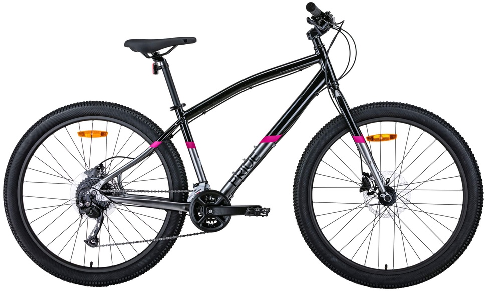 Купить Велосипед 27,5" Pride ROCKSTEADY AL 7.2 рама - XL 2023 черный с доставкой по Украине
