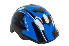 Купити Шлем велосипедный HEL102 (черно-синий) з доставкою по Україні
