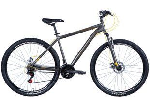 Купити Велосипед 29" Discovery RIDER 2024 (темно-синій з помаранчевим) L (170-185 см) з доставкою по Україні