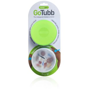 Container set Humangear GoTubb 2-Pack Large Clear Green (білий, зелений)