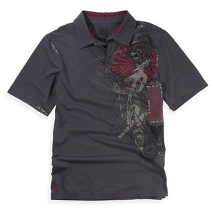 Поло FOX Inked Polo (Charcoal), S