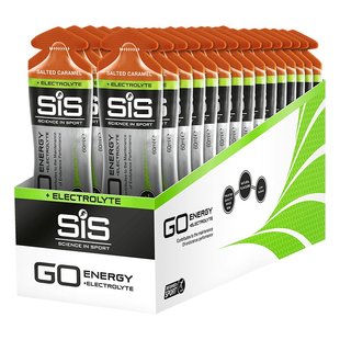 Гель SiS GO + Electrolyte Gel 30x60ml Salted Caramel