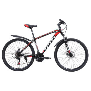 Купить Велосипед Titan Energy 29" 20" Чорний-Червоний-Білий с доставкой по Украине