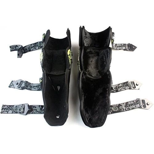Наколенники Scoyco K12 чёрный/зелёный, One Size