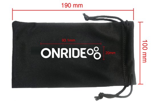 Купити Чохол для окулярів ONRIDE м'який з доставкою по Україні