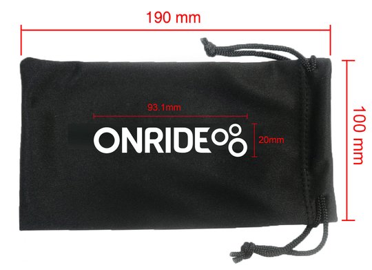Купити Чохол для окулярів ONRIDE м'який з доставкою по Україні