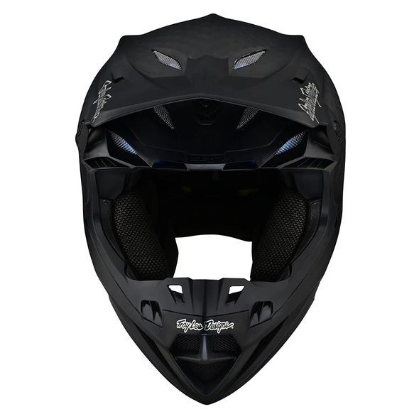 Мото Шлем TLD SE5 Carbon Helmet [Stealth BLk/Chrome] MD