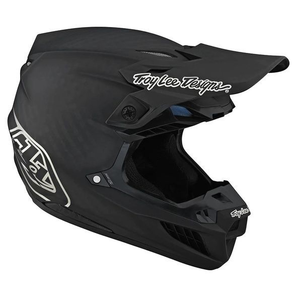 Мото Шлем TLD SE5 Carbon Helmet [Stealth BLk/Chrome] MD