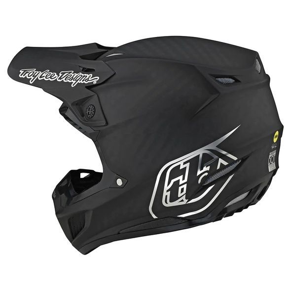 Мото Шлем TLD SE5 Carbon Helmet [Stealth BLk/Chrome] MD
