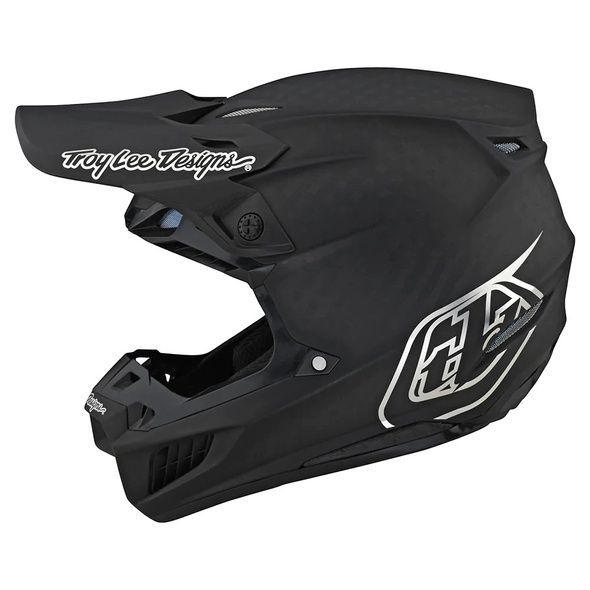 Мото Шлем TLD SE5 Carbon Helmet [Stealth BLk/Chrome] MD
