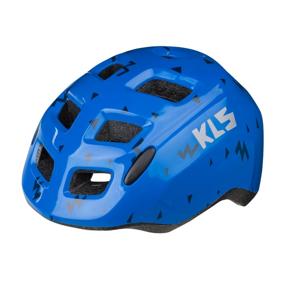 Шлем KLS Zigzag детский синий S (50-55 cм), Детские