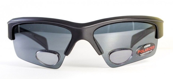 Бифокальные поляризационные очки BluWater Bifocal-2 (+3.0) Polarized (gray) серые