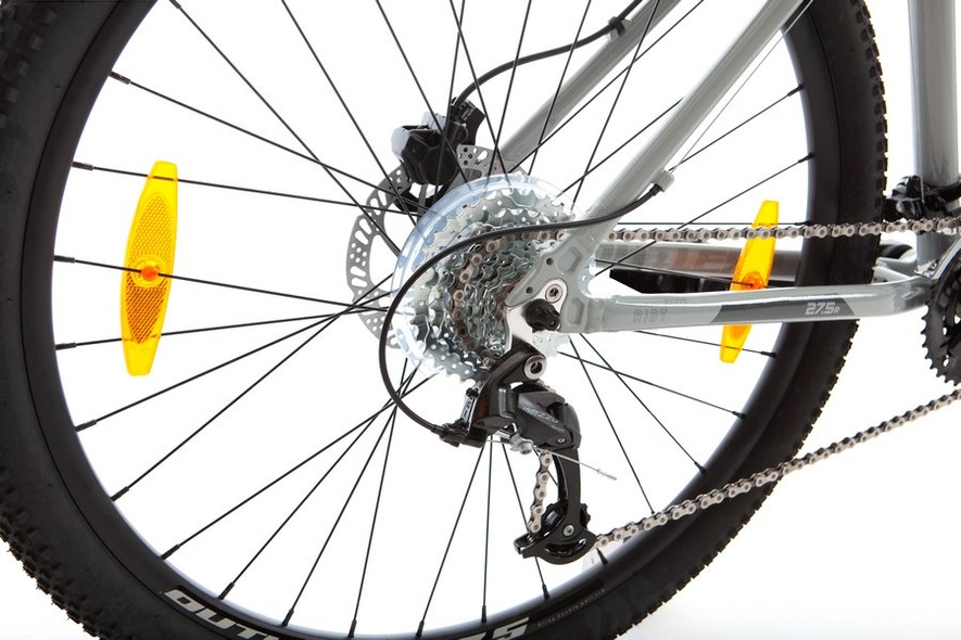 Купить Велосипед горный 27,5" Outleap RIOT ELITE, 2021 серый с доставкой по Украине