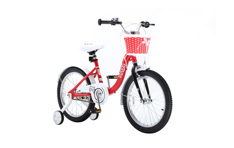 Купить Велосипед детский RoyalBaby Chipmunk MM Girls 18", OFFICIAL UA, красный с доставкой по Украине