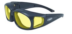 Окуляри захисні із ущільнювачем Global Vision Outfitter (yellow) Anti-Fog, жовті