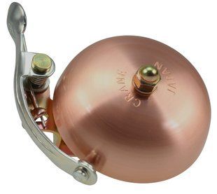 Купити Дзвінок SUZU CRANE, Brushed Copper, 55мм латунь, скоба з доставкою по Україні