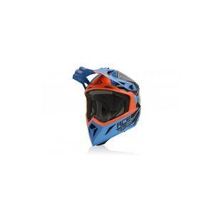 Шолом ACERBIS Steel CARBON (S) (Orange/Blue)