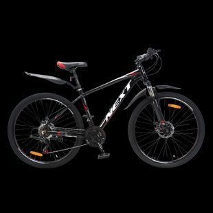 Купить Велосипед Crossbike Next 2025 27.5" 17" Чорний-Червоний с доставкой по Украине