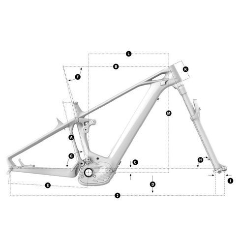 Купити Електровелосипед MONDRAKER CRAFTY Carbon R 29" 160mm, 750Wh Bosch Performance CX Smart, Grey/Black, M з доставкою по Україні