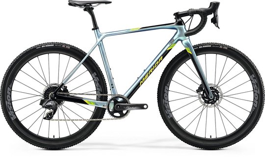 Купити Велосипед MERIDA MISSION CX FORCE EDI L GLY SPARK BLUE/BK(LIME) з доставкою по Україні