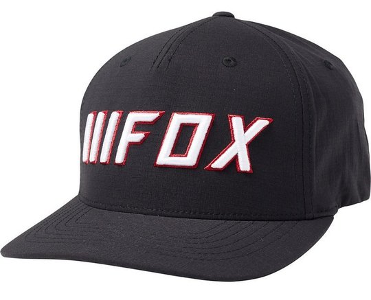Кепка FOX DOWNSHIFT FLEXFIT HAT (Black), S/M, S/M