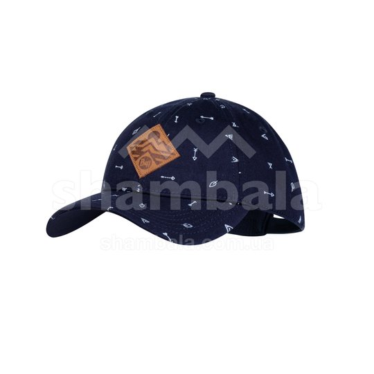 Кепка дитяча (8-12) Buff Kids Baseball Cap, Arrows Denim (BU 120052.788.10.00), One Size, Кепка, Синтетичний