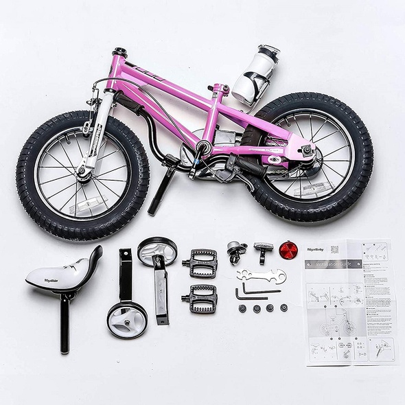 Купить Велосипед RoyalBaby FREESTYLE 18", OFFICIAL UA, розовый с доставкой по Украине