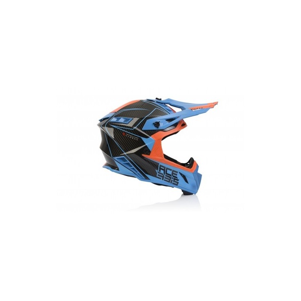 Шлем ACERBIS Steel CARBON (S) (Orange/Blue)
