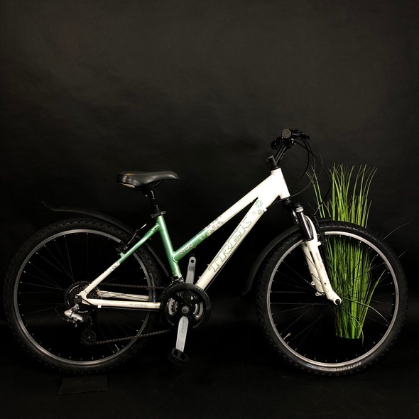 Купить Велосипед б/у женский 26" Trek бело-зеленый с доставкой по Украине