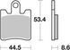 Колодки тормозные SBS Performance Brake Pads, Sinter (740HS)