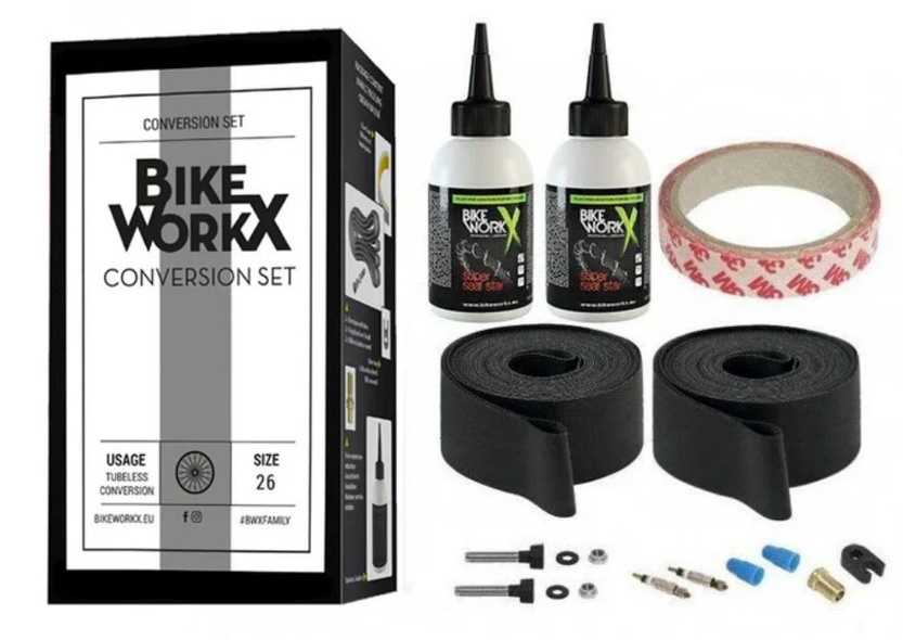 Купить Набор для бескамерки BikeWorkX Conversion SET 26andquot; с доставкой по Украине