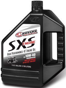 Масло моторне Maxima SxS Premium Engine Oil (4л), 10w-40