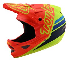 Купити Вело шлем TLD D3 Fiberlite [Silhoette Orange/Yellow] Sm з доставкою по Україні