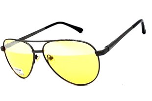 Окуляри для водія (антифари) Matrix-770859 polarized (yellow), жовті лінзи з дзеркальною смужкою